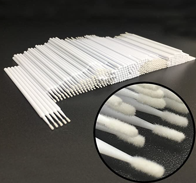 Micro Swabs with Bendable Tip