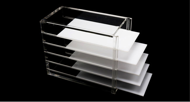 Mini Acrylic Eyelash Storage Case