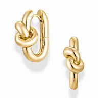 Karina Knot Hoops