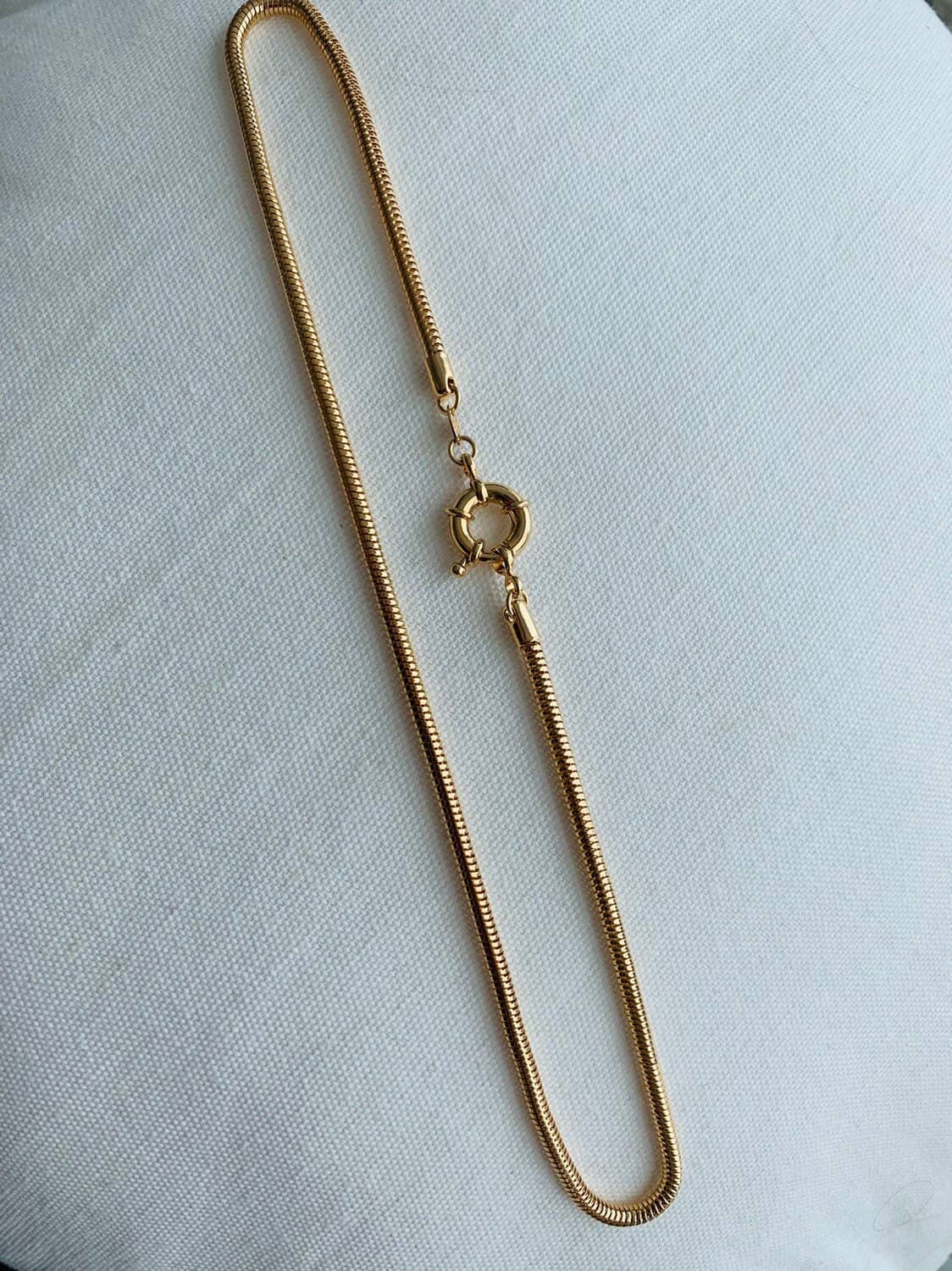 Haus  of Monogram Snake Chain