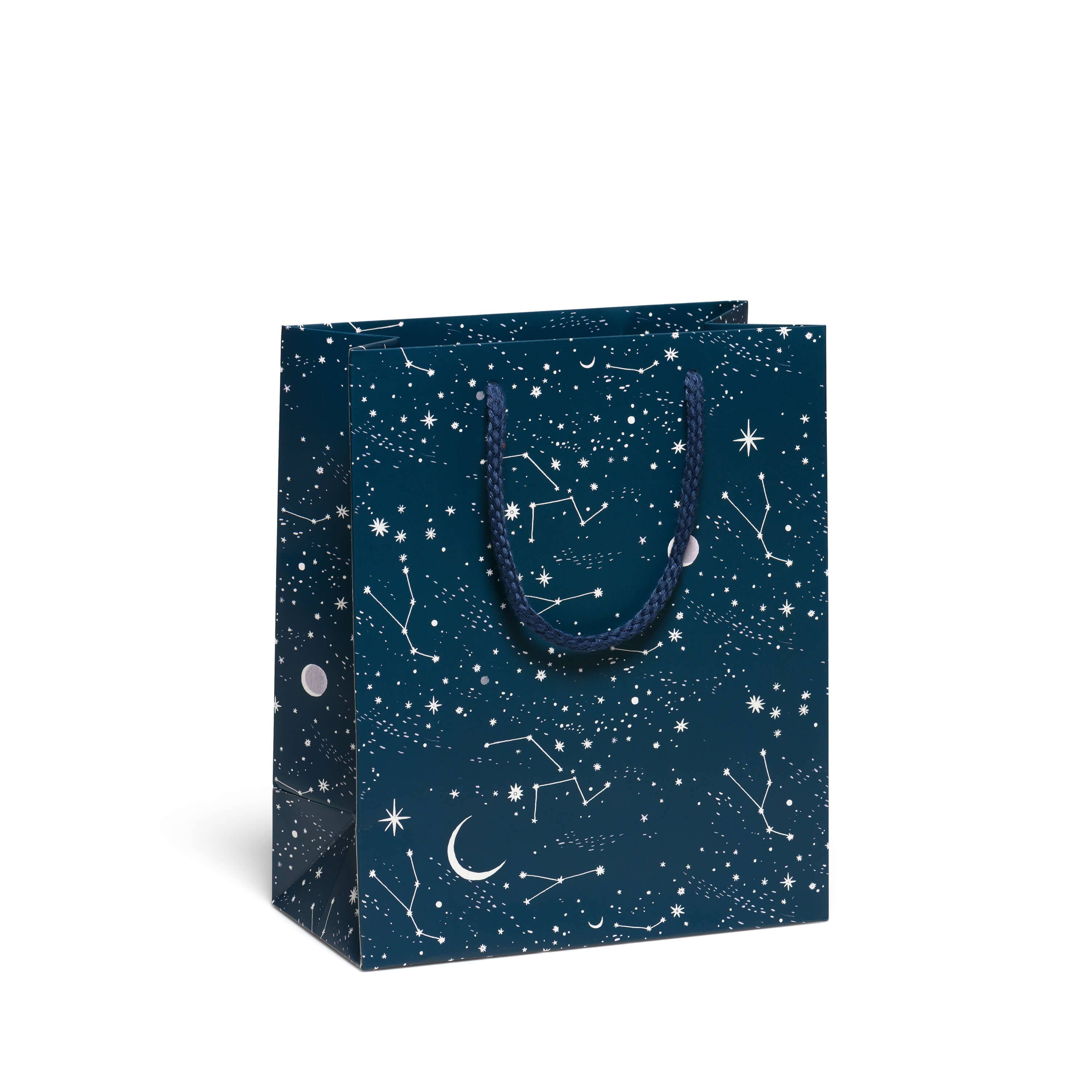Moon and Stars gift bag Red Cap