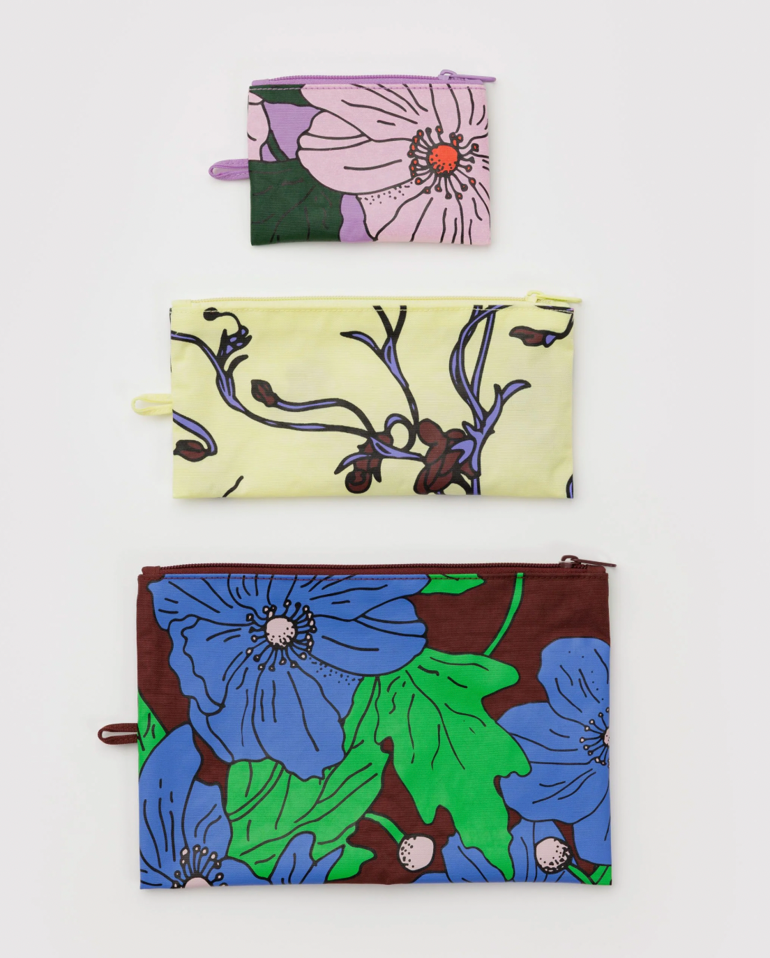 Flat Pouch Set Poppy Mix