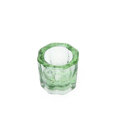 Glass mixing cup