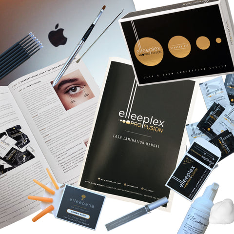 Elleeplex Pro Fusion Online Lash + Brow Lamination Course