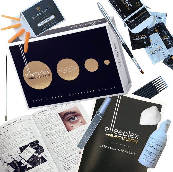 Elleeplex Pro Fusion In-House Brow +Lash Lamination with Brow Design Course