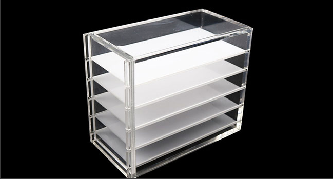 Mini Acrylic Eyelash Storage Case