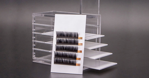 Mini Acrylic Eyelash Storage Case